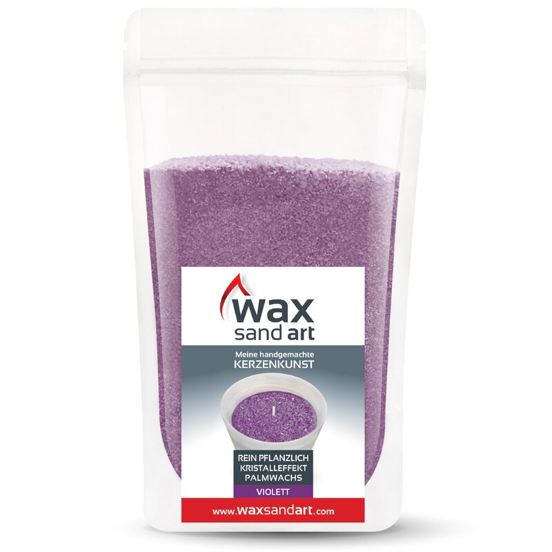 kerzensand-waxsandart-500-gramm-violett-mit-duft-lavendel-inkl-dochte